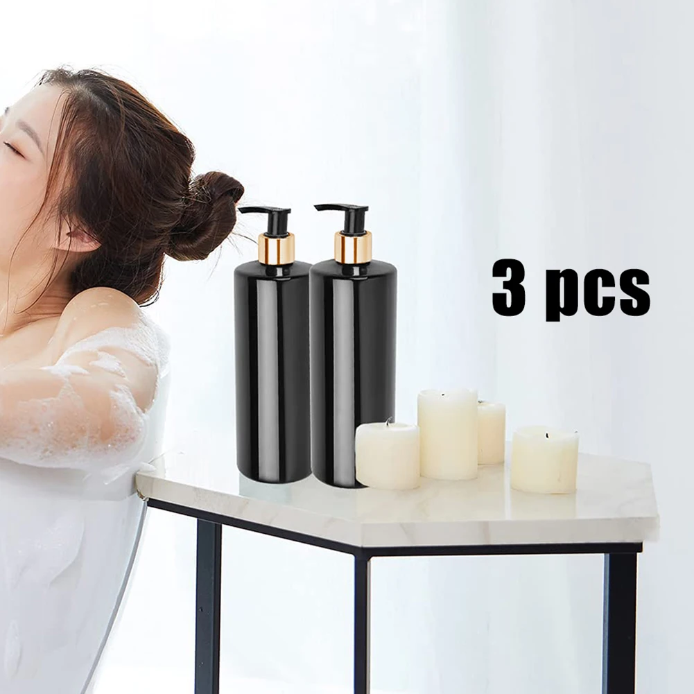 Press Box Empty Pump Bottles Kitchen Skincare Bathroom Household Products 21 X 6 X 6 Cm 3 Pcs Black Durable PET Safety
Press Box Empty Pump Bottles Kitchen Skincare Bathroom Household Products 21 X 6 X 6 Cm 3 Pcs Black Durable PET Safety