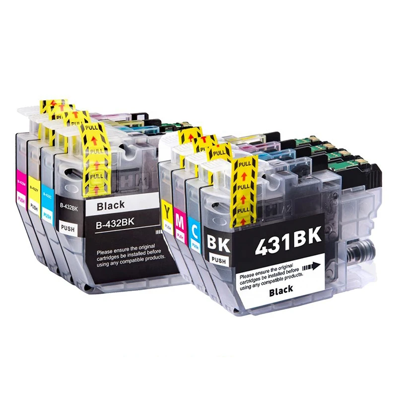 LC431 LC432 LC432XL LC-432XL LC-432 Premium Color Compatible Inkjet Ink Cartridge for Brother Printer
LC431 LC432 LC432XL LC-432XL LC-432 Premium Color Compatible Inkjet Ink Cartridge for Brother Printer