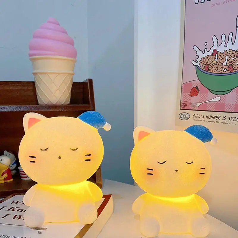 Cat Lamp | Cat Shaped Night Light | Soft and Not Dazzling Eye Care Desk Lamp Night Light for Kids Easter Birthday Gifts for Boy
Cat Lamp | Cat Shaped Night Light | Soft and Not Dazzling Eye Care Desk Lamp Night Light for Kids Easter Birthday Gifts for Boy
