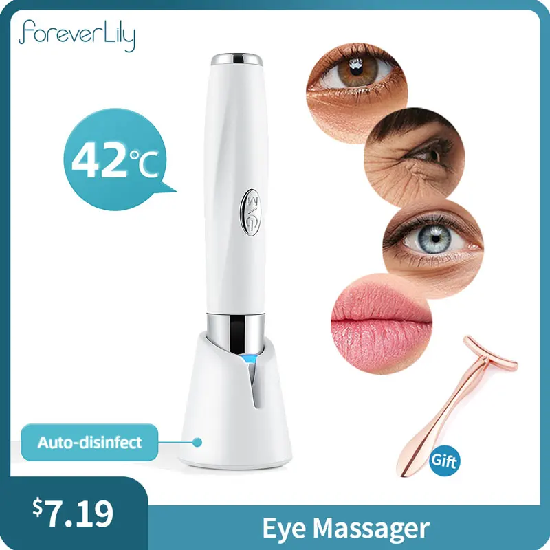 Mini Electric Disinfect Eye Massager 42℃ Hot Compress Vibrate Beauty Machine Skin Tighten Eye Bags Dark Circles Wrinkle Removal
Mini Electric Disinfect Eye Massager 42℃ Hot Compress Vibrate Beauty Machine Skin Tighten Eye Bags Dark Circles Wrinkle Removal