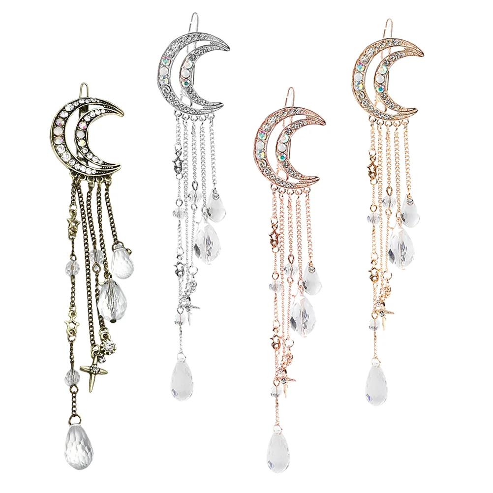 Wedding Hair Clips for Brides Crystal Pendant Accessories Women Rhinestone Beads Drop
Wedding Hair Clips for Brides Crystal Pendant Accessories Women Rhinestone Beads Drop