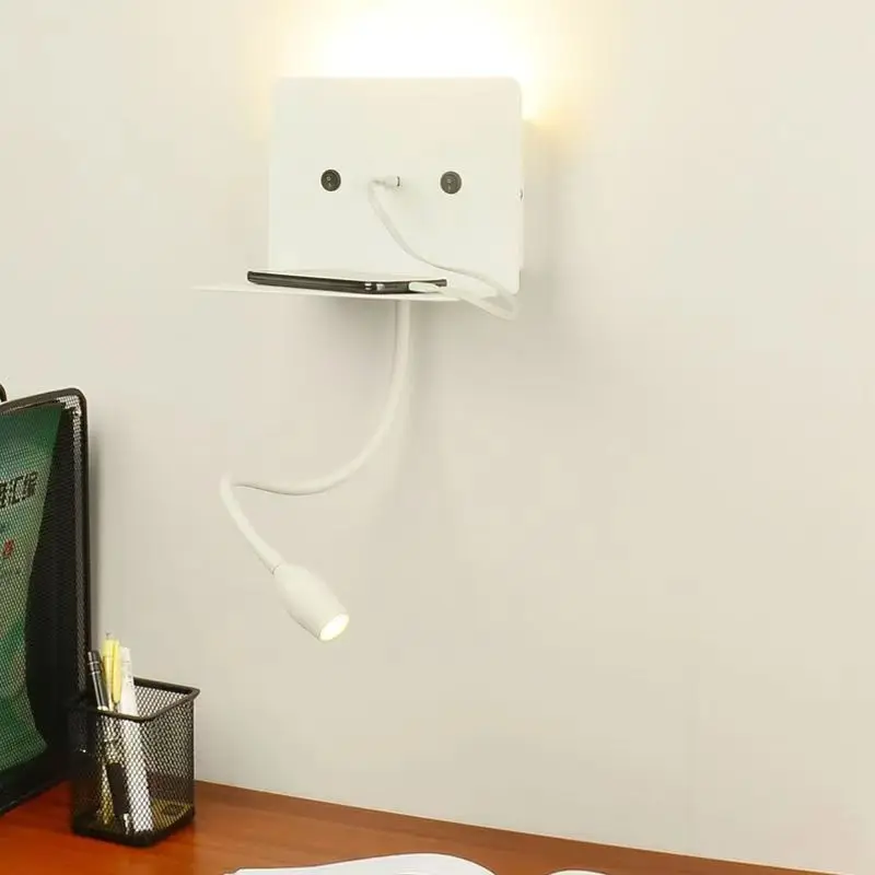 Современная лампа для кровати, лампа с USB-зарядкой, украшение для спальни, освещение для чтения, светодиодная настенная лампа 3 Вт
Современная лампа для кровати, лампа с USB-зарядкой, украшение для спальни, освещение для чтения, светодиодная настенная лампа 3 Вт