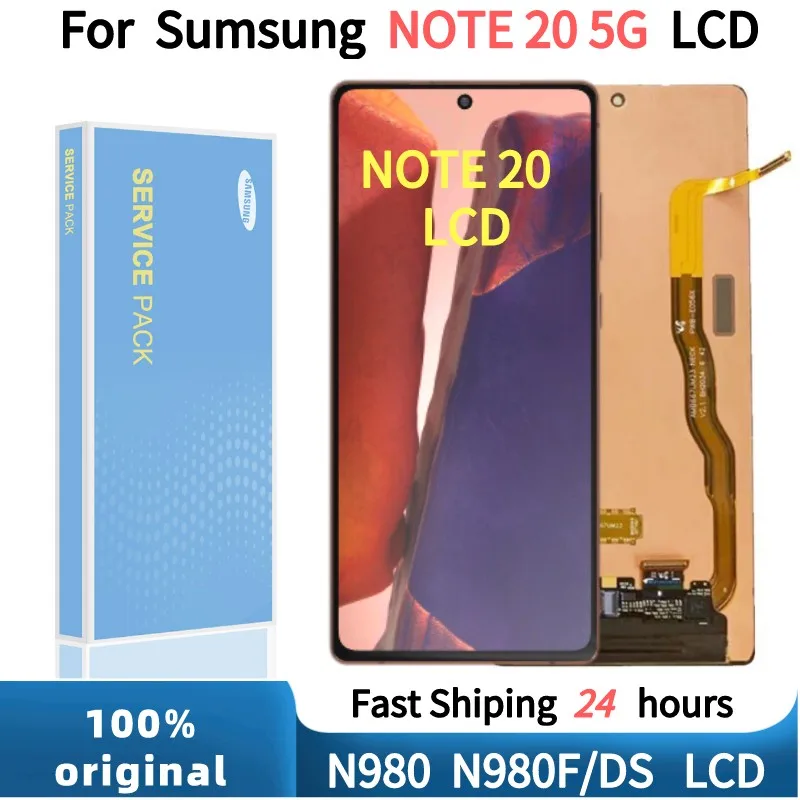 AMOLED ЖК-экран для Samsung Galaxy Note 20 sm-n980 n980f, Замена сенсорного экрана с точками, 100% оригинал
AMOLED ЖК-экран для Samsung Galaxy Note 20 sm-n980 n980f, Замена сенсорного экрана с точками, 100% оригинал