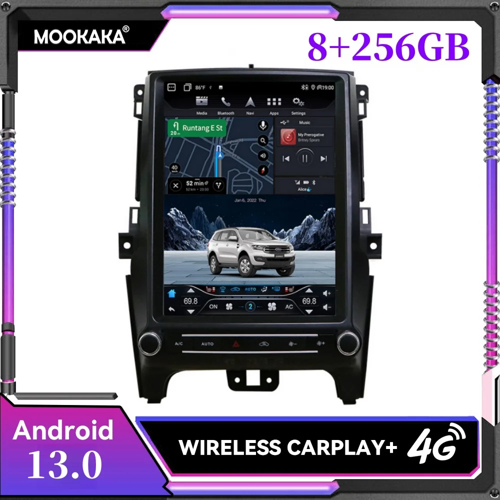 12.1" Tesla screen Android 13.0 Car stereo FOR Ford Ranger Everest 2016 - 2021 Car Radio GPS navi multimedia player HD head unit
12.1" Tesla screen Android 13.0 Car stereo FOR Ford Ranger Everest 2016 - 2021 Car Radio GPS navi multimedia player HD head unit