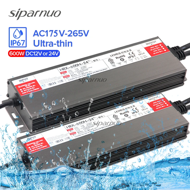 Waterproof LED Power Supply Rainproof Lighting Transformers 400W AC 175-265V To DC 12V 24V Switch Transformer Adapter LED Driver
Waterproof LED Power Supply Rainproof Lighting Transformers 400W AC 175-265V To DC 12V 24V Switch Transformer Adapter LED Driver