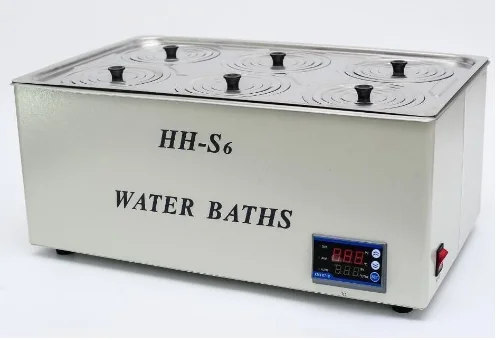 1500W Digital Thermostatic Water Bath 6 Hole 500*300*150mm HH-S6 Fast Shipping High quality 
1500W Digital Thermostatic Water Bath 6 Hole 500*300*150mm HH-S6 Fast Shipping High quality