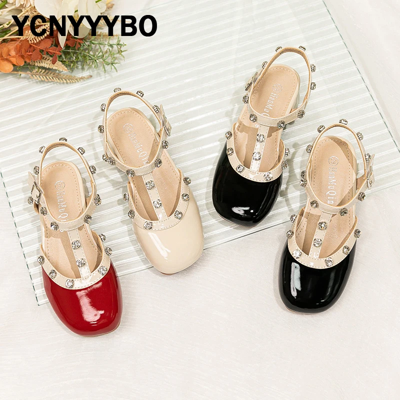 New Kids Princess Shoes Baby Girls Brand Rivets Heels Children Rhinestone Dance Shoes Toddler Dress Shoes Mary Jane New Autumn
New Kids Princess Shoes Baby Girls Brand Rivets Heels Children Rhinestone Dance Shoes Toddler Dress Shoes Mary Jane New Autumn