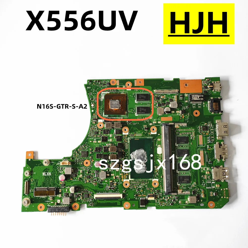 

For ASUS A556UA X556UQ X556URK X556UJ Laptop Motherboard X556UV CPU I7-7500U GT940M RAM 4G/8G