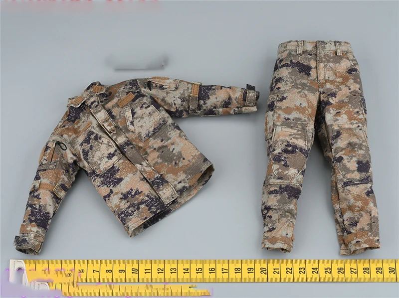 1/6 Scale Men's Male Tactical Uniforms Coat Pants Set Model for 12''Figures DIY Accessories
1/6 Scale Men's Male Tactical Uniforms Coat Pants Set Model for 12''Figures DIY Accessories
