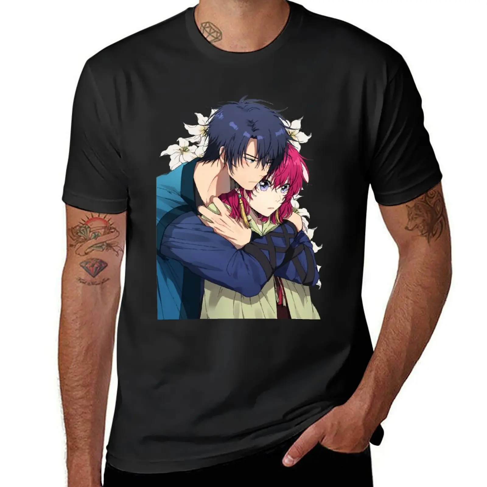 Yona of the dawn hak and yona hug T-Shirt korean fashion anime shirts graphic tees boys animal print t shirts for men
Yona of the dawn hak and yona hug T-Shirt korean fashion anime shirts graphic tees boys animal print t shirts for men