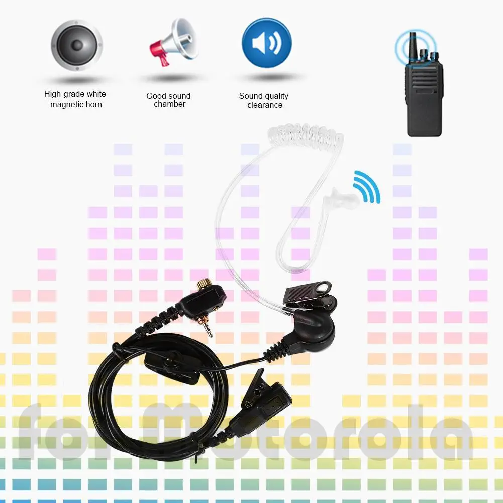 2.5mm Headset Microphone Earpiece PTT for Motorola MTH800 MTH850 MTP850 MTS850 Applicable to walkie-talkie MTH600 MTH650
2.5mm Headset Microphone Earpiece PTT for Motorola MTH800 MTH850 MTP850 MTS850 Applicable to walkie-talkie MTH600 MTH650