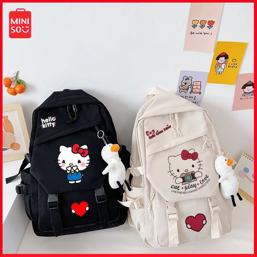 Школьный ранец Hellokitty для девочек Kawaii Sanrio, сумка на плечо с подвеской, вместительный рюкзак, дорожная нейлоновая сумка, праздничный подарок
Школьный ранец Hellokitty для девочек Kawaii Sanrio, сумка на плечо с подвеской, вместительный рюкзак, дорожная нейлоновая сумка, праздничный подарок