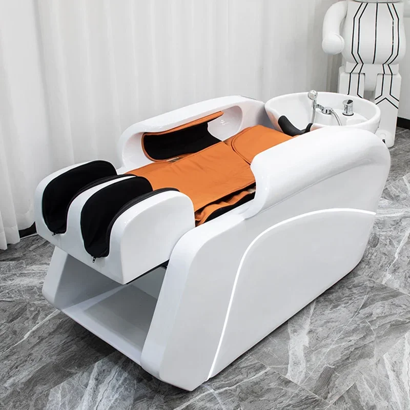 Therapy Head Spa Shampo Chair Stylist Water Circulation Hair Washing Bed Massage Ergonomics Lavacabezas Salon Equipment MQ50XF
Therapy Head Spa Shampo Chair Stylist Water Circulation Hair Washing Bed Massage Ergonomics Lavacabezas Salon Equipment MQ50XF