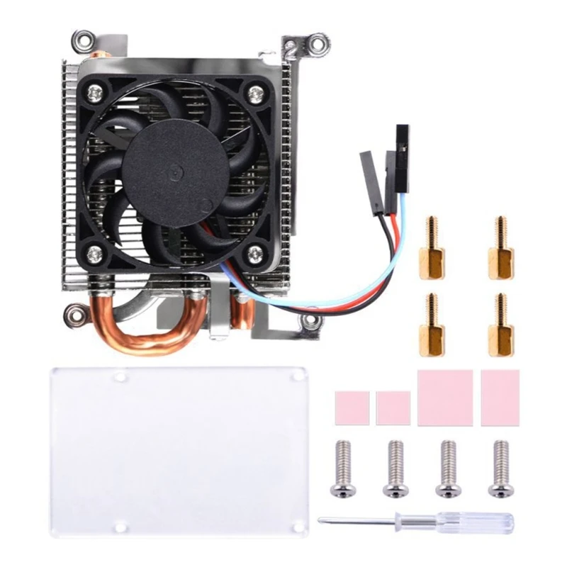 Portable ICE Tower Cooler for Raspberry Pi 4B Multilayer Heat Sink ICE Tower Cooling 40mmFan up to 5200RPM Cooling Fan R2LB
Portable ICE Tower Cooler for Raspberry Pi 4B Multilayer Heat Sink ICE Tower Cooling 40mmFan up to 5200RPM Cooling Fan R2LB