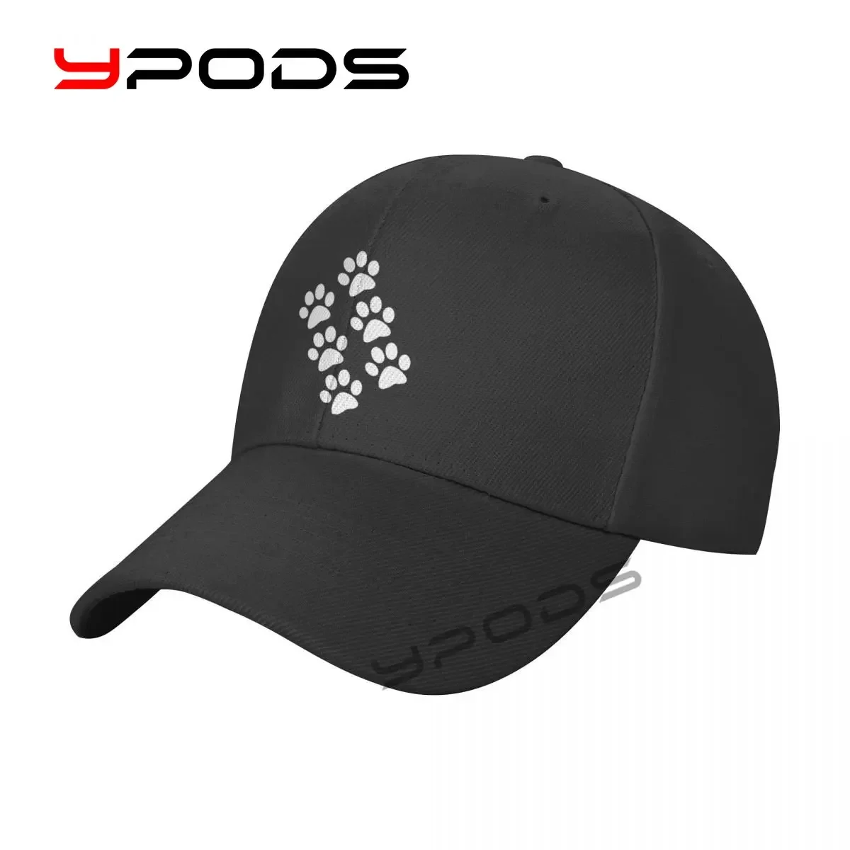 

printing Baseball Cap Paw Prints 97 Adorable Sun Caps Fishing Hat for Men Women Unisex-Teens Snapback Flat Bill