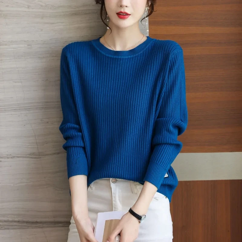 Thickened Autumn Winter Sweater Women Loose Large Size Outer Wear Tops Tide Bottom Knit Sweater Solid Color Gentle Warm
Thickened Autumn Winter Sweater Women Loose Large Size Outer Wear Tops Tide Bottom Knit Sweater Solid Color Gentle Warm