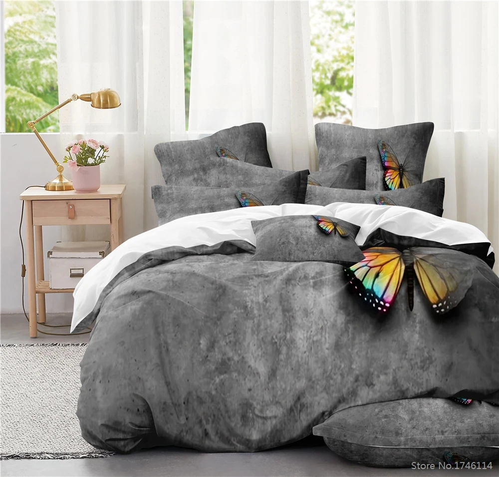 Beautiful Butterfly 3D Printed Duvet Cover Set Twin Full Queen King Size Bedding Set Home Textile for Kids Adults Bedroom Decor
Beautiful Butterfly 3D Printed Duvet Cover Set Twin Full Queen King Size Bedding Set Home Textile for Kids Adults Bedroom Decor