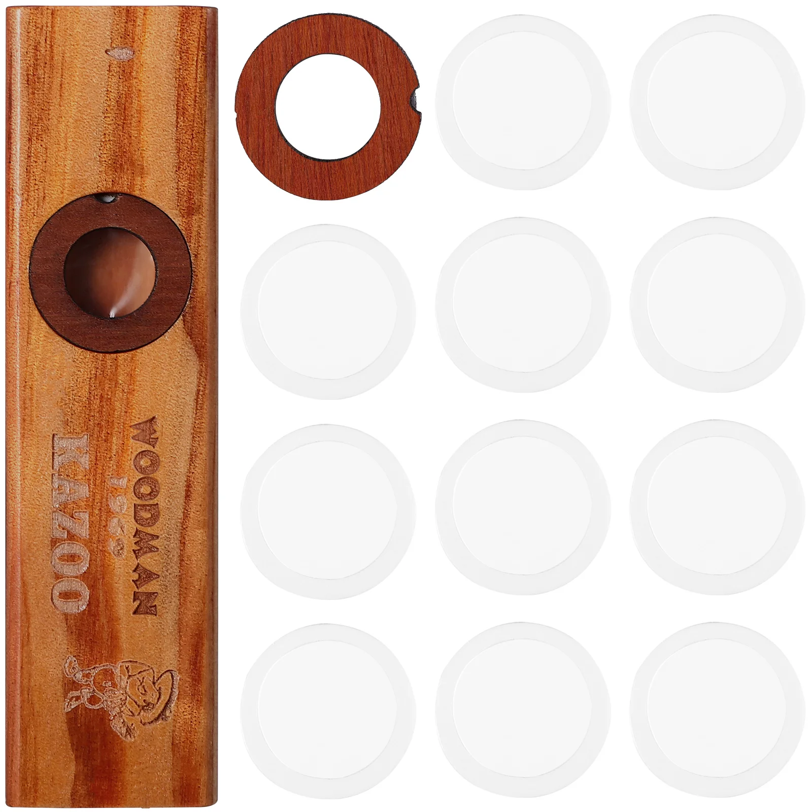 1 Set Wooden Kazoo Ukulele Guitar Partner Easy to Learn Musical Instruments Kazoo for Kids Adults
1 Set Wooden Kazoo Ukulele Guitar Partner Easy to Learn Musical Instruments Kazoo for Kids Adults