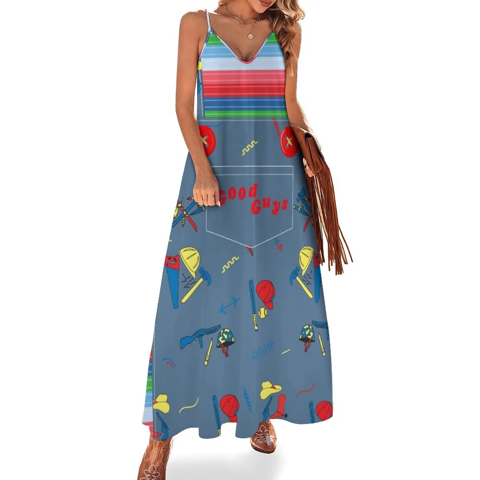 Good Guys Child's Play Chucky - Killer Doll Overalls Sleeveless Dress cute dress
Good Guys Child's Play Chucky - Killer Doll Overalls Sleeveless Dress cute dress