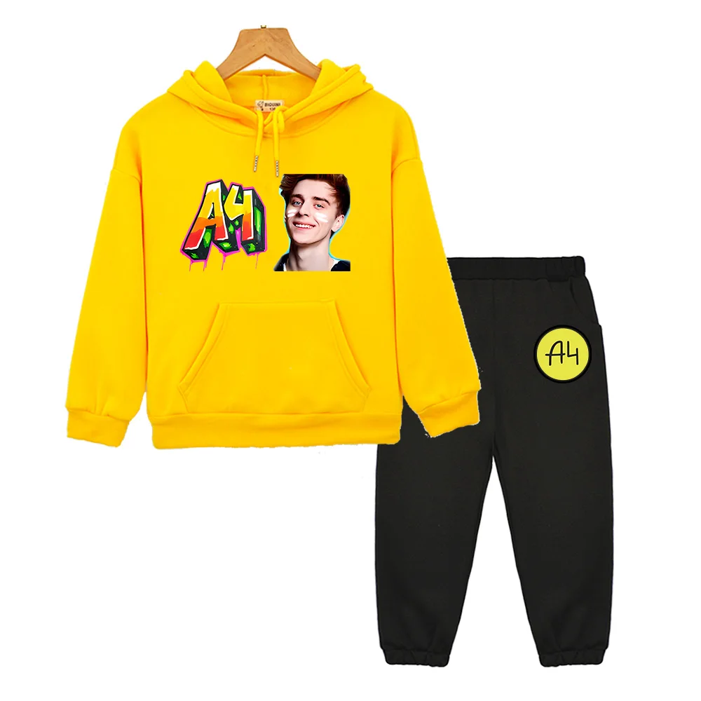 Влад A4 Бумага Hoodie and Pants Sets Sweatshirts Long Sleeve Autumn/Winter Clothing Merch Vlad LambaA4 Print Pullovers Boy Girl
Влад A4 Бумага Hoodie and Pants Sets Sweatshirts Long Sleeve Autumn/Winter Clothing Merch Vlad LambaA4 Print Pullovers Boy Girl