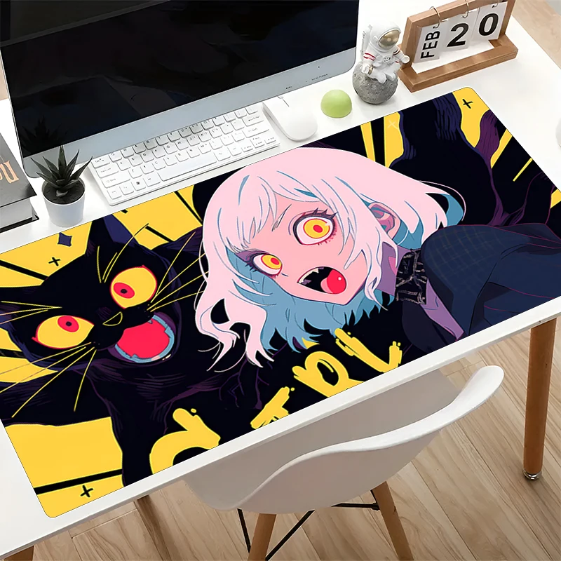 Black Cat Anime Mousepad Laptop Kawaii Office Table Mat Large Gaming Gamer Cartoon Mouse Pad 900x400 Cute Mouse Mats PC Deskmat
Black Cat Anime Mousepad Laptop Kawaii Office Table Mat Large Gaming Gamer Cartoon Mouse Pad 900x400 Cute Mouse Mats PC Deskmat