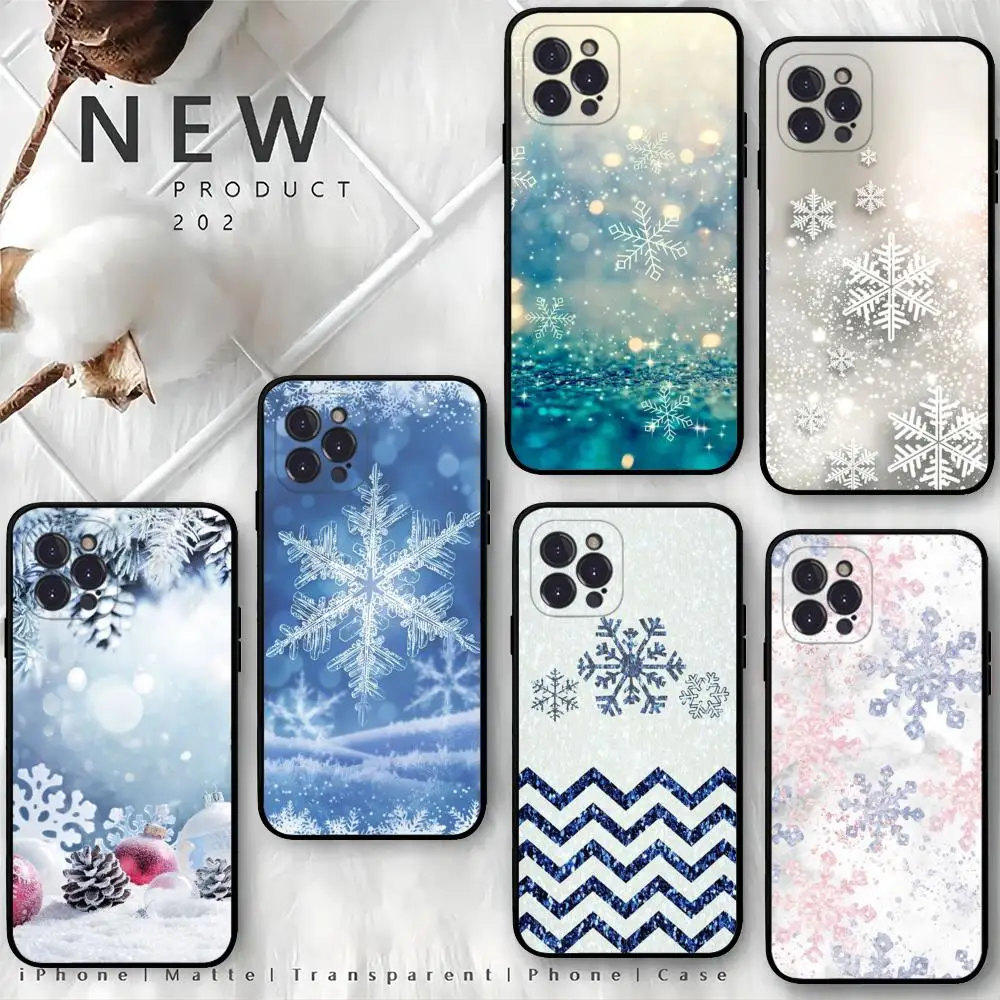 Snowflake Snow Christmas Phone Case For IPhone 15 14 13 12 Mini 11 Pro XS Max X XR SE 6 7 8 Plus Soft Silicone Cover
Snowflake Snow Christmas Phone Case For IPhone 15 14 13 12 Mini 11 Pro XS Max X XR SE 6 7 8 Plus Soft Silicone Cover