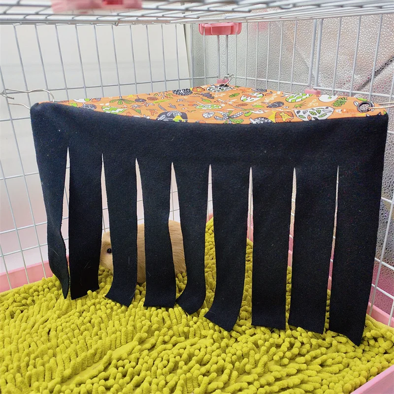 Guinea Pig Hammock Pet Hideout Cage Accessories Hamster Tent Nest Bed Corner Tassel Shelter for Chinchilla Hedgehog Squirrel Guinea Pig Hammock Pet Hideout Cage Accessories Hamster Tent Nest Bed Corner Tassel Shelter for Chinchilla Hedgehog Squirrel
