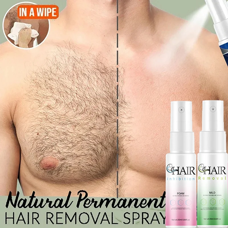 2 Minutes Painless Hair Removal Spray Permanent Hair Growth Inhibitor For Ladies Armpit Arm Leg Hair Remover Cream Body Care 
2 Minutes Painless Hair Removal Spray Permanent Hair Growth Inhibitor For Ladies Armpit Arm Leg Hair Remover Cream Body Care