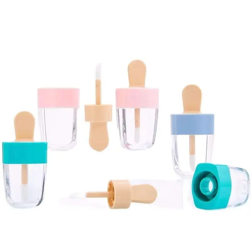 8ml Lip Gloss Container Cute Ice Cream Popsicle Pink Blue Green DIY Makeup Liquid Lipstick Empty Lipgloss Tubes
8ml Lip Gloss Container Cute Ice Cream Popsicle Pink Blue Green DIY Makeup Liquid Lipstick Empty Lipgloss Tubes