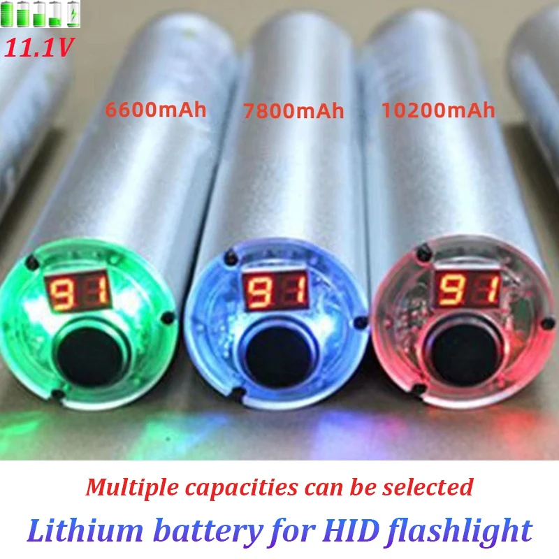 2023 New HID Xenon Flashlight Lithium-ion Battery 11.1V 6600mAh Imported 7800mAh Imported 10200mAh Flashlight Xenon Flashlight
2023 New HID Xenon Flashlight Lithium-ion Battery 11.1V 6600mAh Imported 7800mAh Imported 10200mAh Flashlight Xenon Flashlight