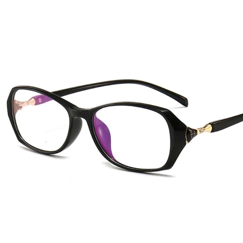 

Очки TR90 для близорукости с защитой от синего света, модные женские многоугольные овальные компьютерные очки, очки для близорукости