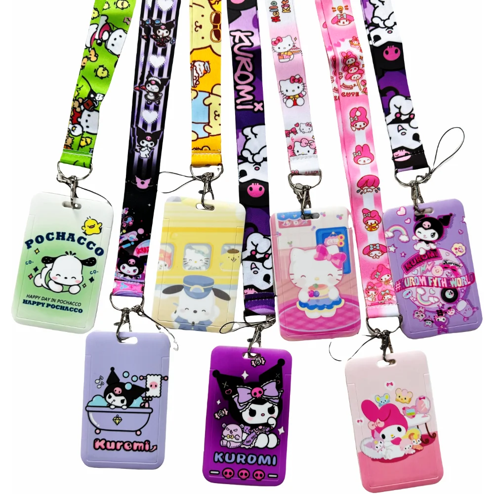 

Wholesale Anime Movie Lanyard For Keys Chain Credit Card Cover Pass Mobile Phone Charm Straps ID Badge Holder Key Accessories