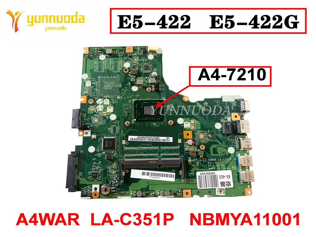 Оригинальная материнская плата для ноутбука ACER aspire Φ, оригинальная, оригинальная, проверенная, бесплатная доставка
Оригинальная материнская плата для ноутбука ACER aspire Φ, оригинальная, оригинальная, проверенная, бесплатная доставка
