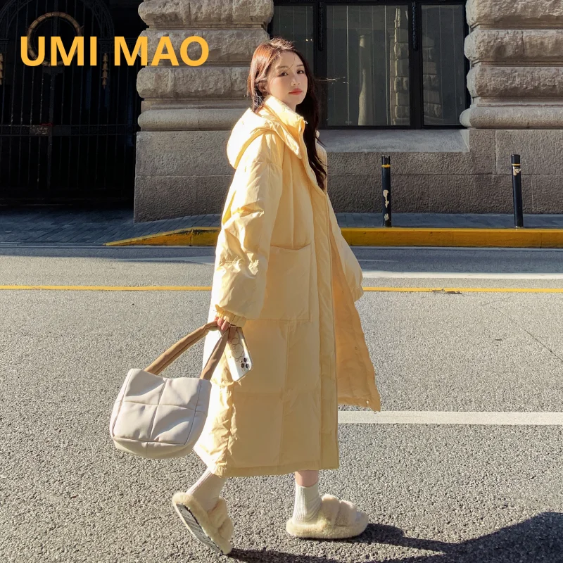 UMI MAO 90 White Duck Down Jacket Autumn Winter 2023 Thickened Insulation Quilted Hooded Detachable Jacket Long Coat Femme
UMI MAO 90 White Duck Down Jacket Autumn Winter 2023 Thickened Insulation Quilted Hooded Detachable Jacket Long Coat Femme