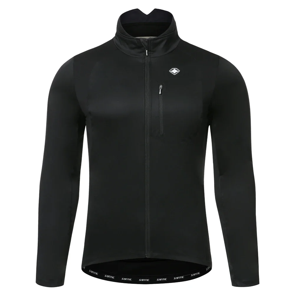 Santic الصوف MTB/الطريق دراجة جيرسي لي الشتاء الدراجات السترات يندبروف الحرارية الدافئة ركوب القمم طويلة الأكمام دراجة معطف رياضي Santic الصوف MTB/الطريق دراجة جيرسي لي الشتاء الدراجات السترات يندبروف الحرارية الدافئة ركوب القمم طويلة الأكمام دراجة معطف رياضي