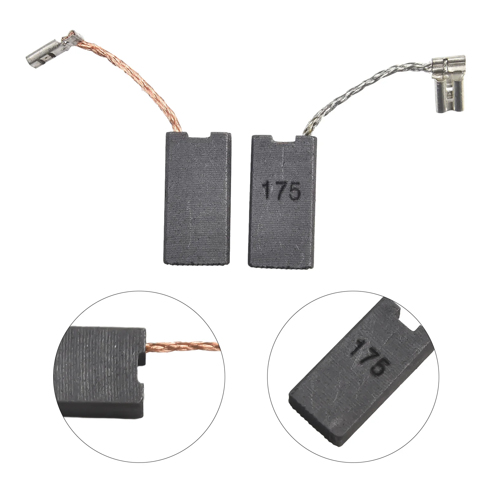 2Pcs CB-175 Carbon Brushes For CB-175 195844-2 194990-8 HM1213C HM1214C HM1317C Power Tools Replacement Accessories
2Pcs CB-175 Carbon Brushes For CB-175 195844-2 194990-8 HM1213C HM1214C HM1317C Power Tools Replacement Accessories