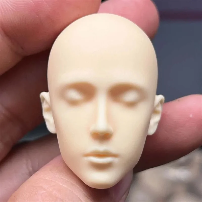 

Hot Sale 1/6 Male Soldier YiBo Wang Head Carving Unpainted Model Toy High Quality Fit 12'' Action Figure Body In Stock