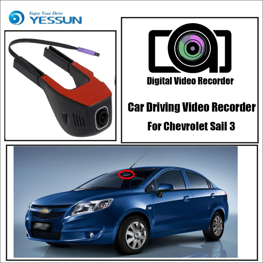 YESSUN for Chevrolet Sail 3 Car Driving Video Recorder DVR Mini Control APP Wifi Camera FHD 1080P Registrator Dash Cam
YESSUN for Chevrolet Sail 3 Car Driving Video Recorder DVR Mini Control APP Wifi Camera FHD 1080P Registrator Dash Cam