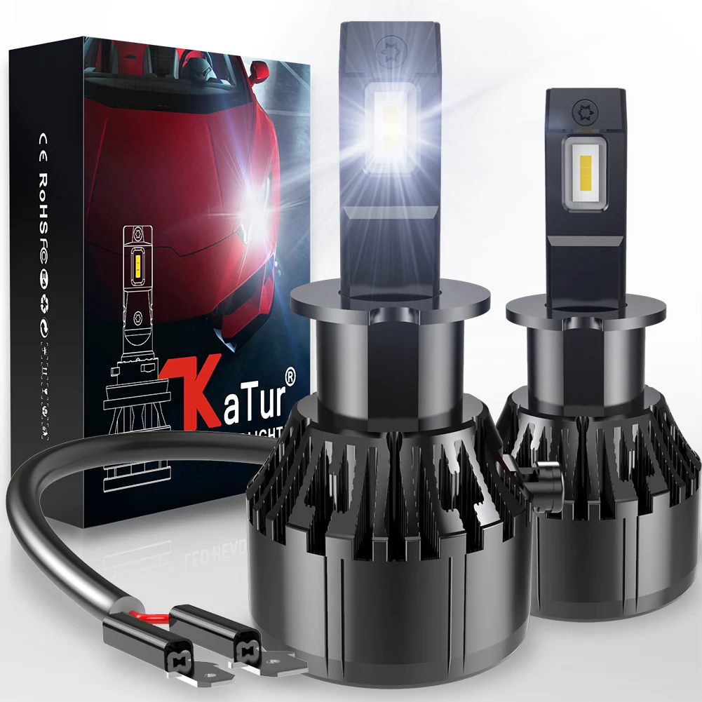 2Pcs 6000K White LED Headlight Super Bright Mini H3 LED Bulbs Light Head Lamp for Ford Focus 3 MK3 MK2 MK4 Kuga BMW E46 Renault
2Pcs 6000K White LED Headlight Super Bright Mini H3 LED Bulbs Light Head Lamp for Ford Focus 3 MK3 MK2 MK4 Kuga BMW E46 Renault
