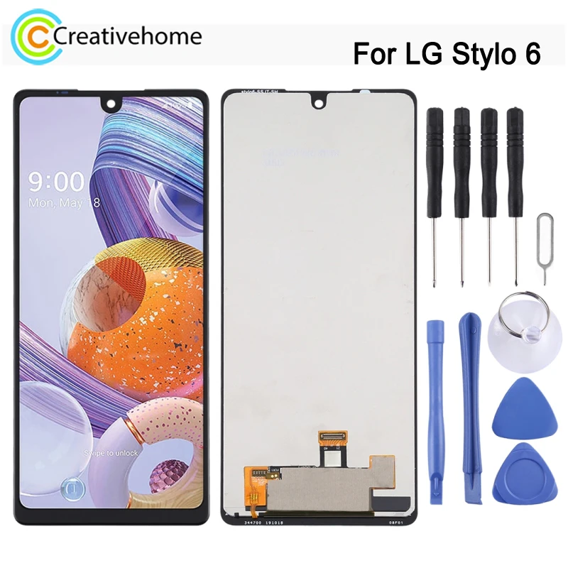 

6.8-inch IPS LCD Screen For LG Stylo 6 Phone LMQ730TM / LM-Q730TM LCD Display and Digitizer Full Assembly with / without Frame