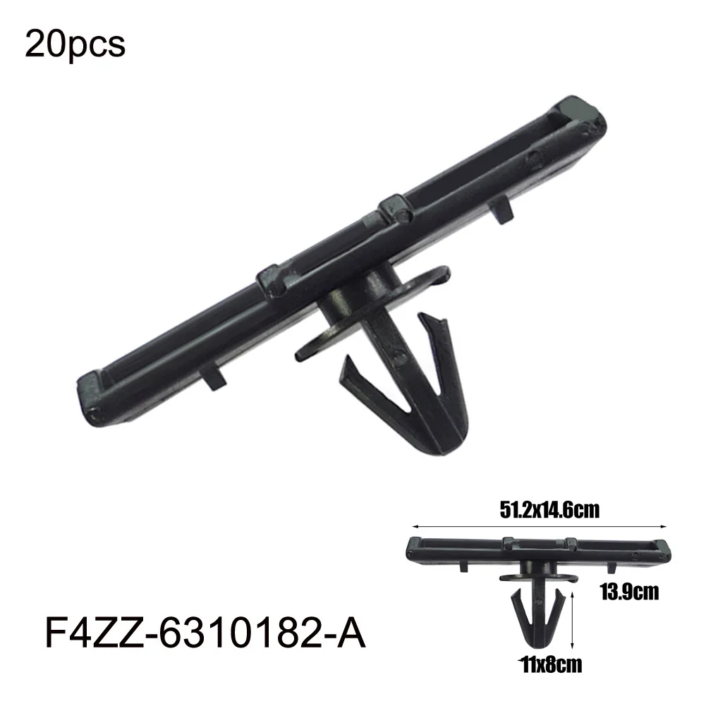 High Quality Car Clips Moulding Clip 20Pcs Rocker Panel Black Plastic F4ZZ-6310182-A F4ZZ6310182A For Mustang 1995-On
High Quality Car Clips Moulding Clip 20Pcs Rocker Panel Black Plastic F4ZZ-6310182-A F4ZZ6310182A For Mustang 1995-On