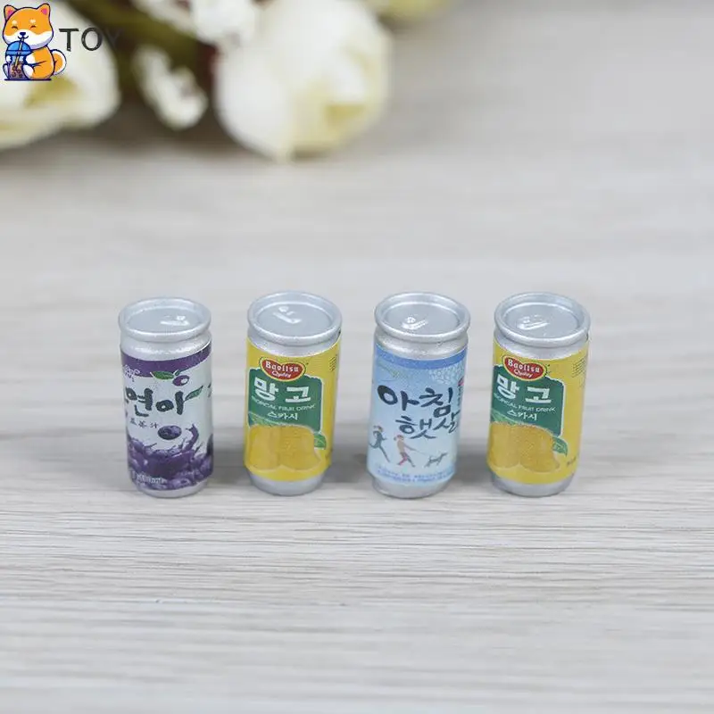 Dollhouse Mini Cans 1:12 Miniature Dollhouse Furniture 4* Drink Cans Decorations DIY Doll House Kitchen Accessories
Dollhouse Mini Cans 1:12 Miniature Dollhouse Furniture 4* Drink Cans Decorations DIY Doll House Kitchen Accessories