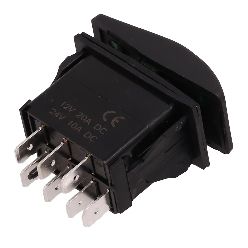 Switch Rocker Switch 12V/20A 7Pin DPDT Bipolar Double End DPDT Switch Green LED Light Momentary Rocker Switch High Quality
Switch Rocker Switch 12V/20A 7Pin DPDT Bipolar Double End DPDT Switch Green LED Light Momentary Rocker Switch High Quality