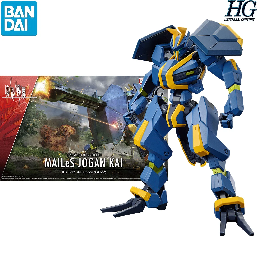 

In Stock Original BANDAI HG 1/72 KYOKAI-SENKI MAILES JOGAN KAI Assembly Models Ver. Anime Action Figures Model Collection Toy