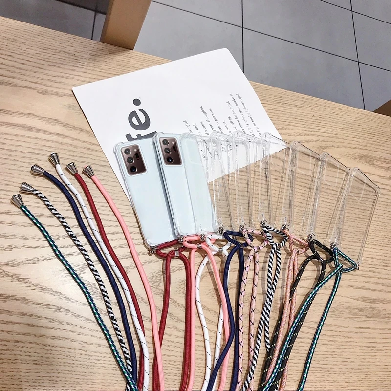 Luxury Lanyard Silicone Phone Case For Samsung Galaxy A54 A34 A14 A53 A33 A13 S23 S22 S21 FE S20Ultra-thin Necklace Rope Cover
Luxury Lanyard Silicone Phone Case For Samsung Galaxy A54 A34 A14 A53 A33 A13 S23 S22 S21 FE S20Ultra-thin Necklace Rope Cover