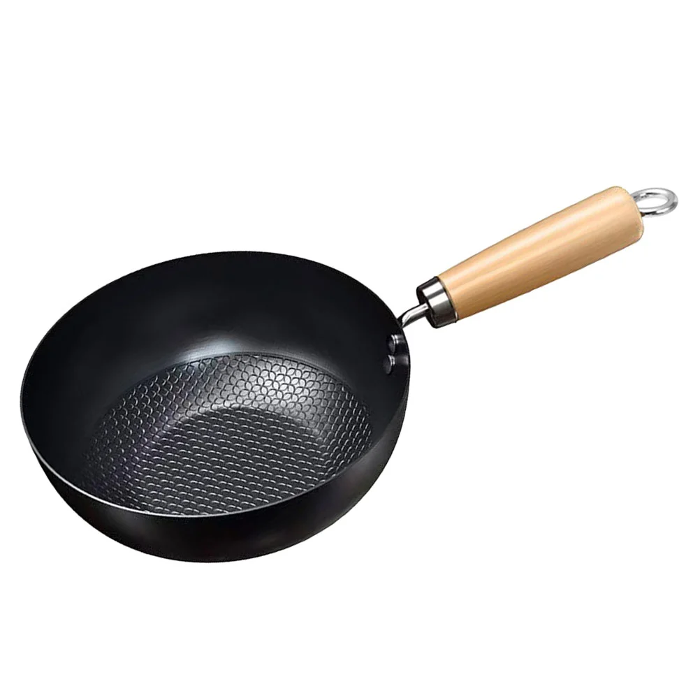 Wok Nonstick Frying Pan Round Bottom Stir-fry Home Gas Stove Cooking Small Kitchen Cookware Pans
Wok Nonstick Frying Pan Round Bottom Stir-fry Home Gas Stove Cooking Small Kitchen Cookware Pans
