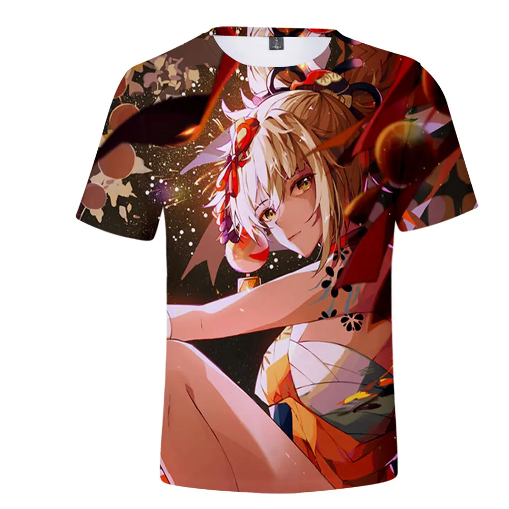 Genshin Impact Yoimiya 3D T-shirt loose short-sleeved casual all-match neutral T-shirts tops
Genshin Impact Yoimiya 3D T-shirt loose short-sleeved casual all-match neutral T-shirts tops