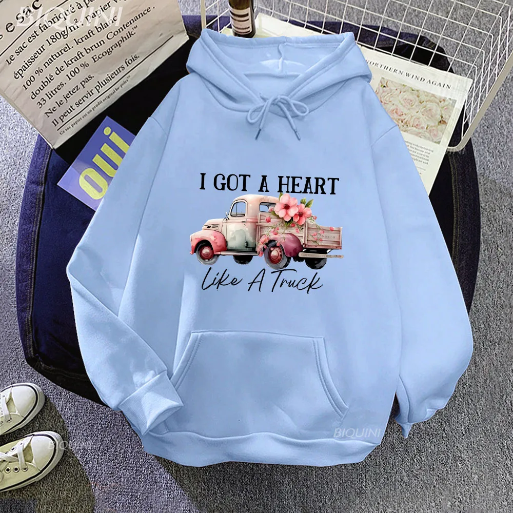 Толстовки I Got A Heart Like A Truck, уличная одежда с мультяшным принтом для мужчин и женщин, модные пуловеры большого размера в стиле хип-хоп с круглым вырезом и длинным рукавом
Толстовки I Got A Heart Like A Truck, уличная одежда с мультяшным принтом для мужчин и женщин, модные пуловеры большого размера в стиле хип-хоп с круглым вырезом и длинным рукавом