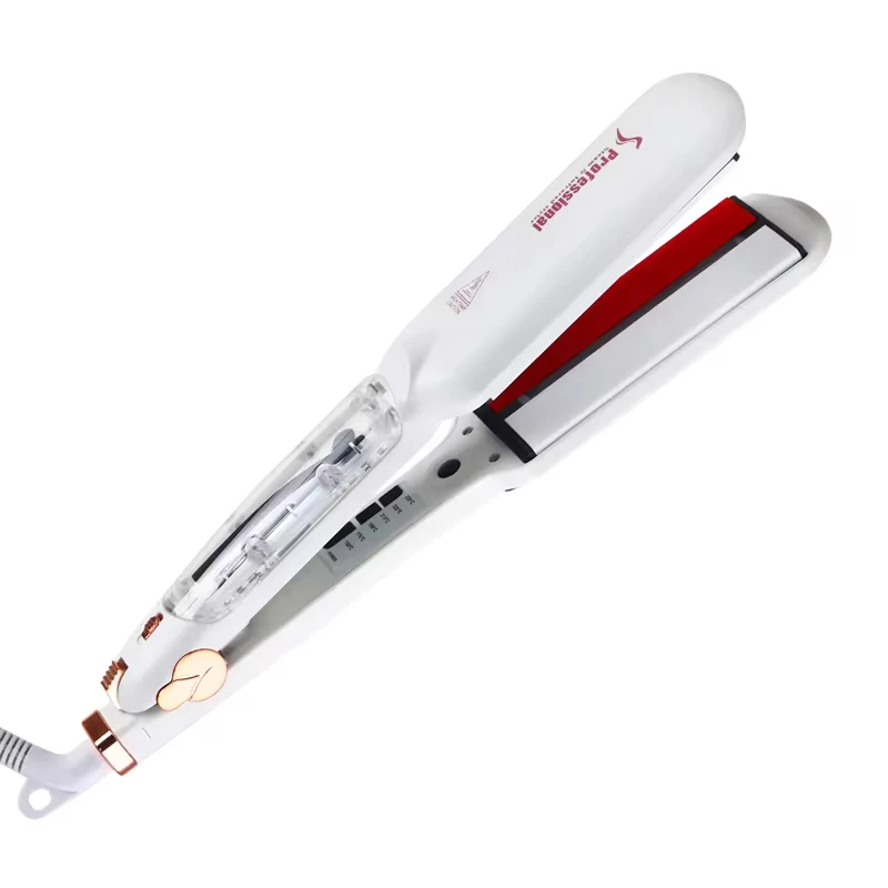 

High Quality Steam Hair Straightener Profesional Flat Iron Strong Steam Plus Hair Straightener