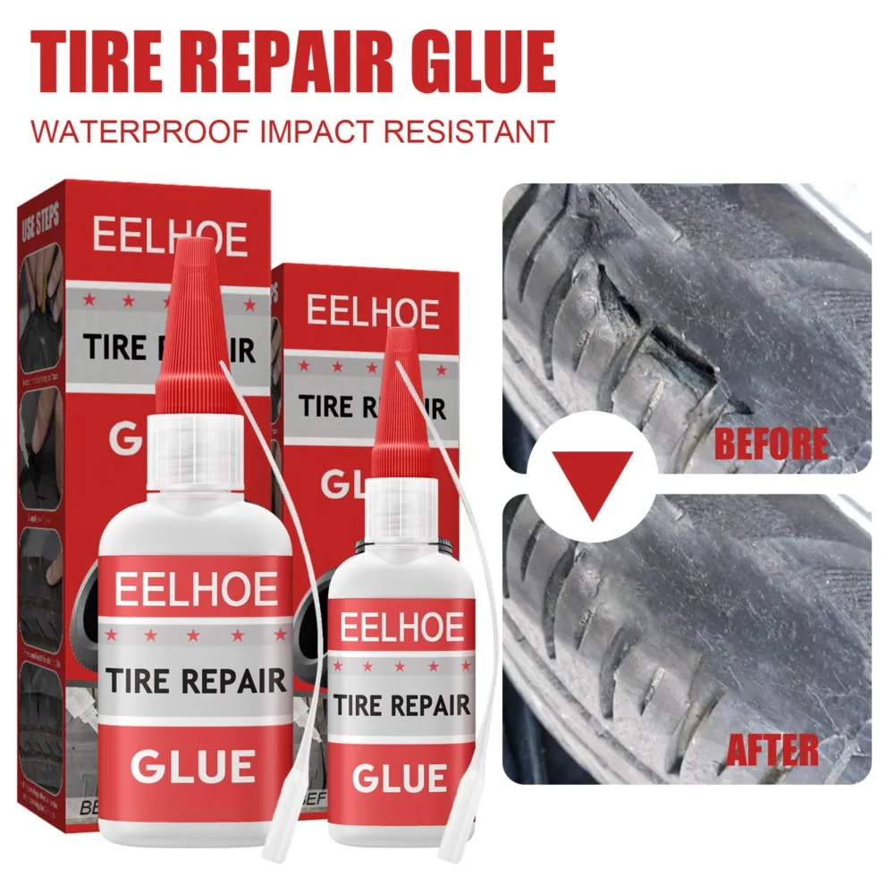 Auto Tire Repair Glue Car Rubber Tyre Repair Glue Powerful Adhesive Glue Universal Strong Adhesive Sealant Car Tyre Accessory
Auto Tire Repair Glue Car Rubber Tyre Repair Glue Powerful Adhesive Glue Universal Strong Adhesive Sealant Car Tyre Accessory